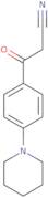 3-Oxo-3-[4-(piperidin-1-yl)phenyl]propanenitrile