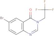 6-Bromo-3-(2,2,2-trifluoroethyl)quinazolin-4(3H)-one