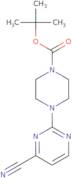 tert-Butyl 4-(4-cyano-2-pyrimidinyl)tetrahydro-1(2H)-pyrazinecarboxylate