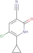 5-Chloro-6-cyclopropyl-2-oxo-1,2-dihydro-3-pyridinecarbonitrile