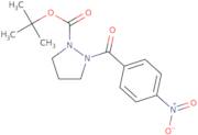 tert-Butyl 2-(4-nitrobenzoyl)-1-pyrazolidinecarboxylate