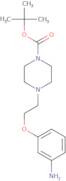 tert-Butyl 4-[2-(3-aminophenoxy)ethyl]tetrahydro-1(2H)-pyrazinecarboxylate