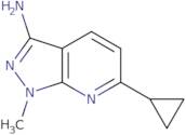 6-Cyclopropyl-1-methyl-1H-pyrazolo[3,4-b]pyridin-3-ylamine