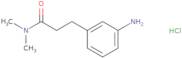 3-(3-Aminophenyl)-N,N-dimethylpropanamide hydrochloride