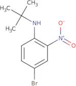 N-t-Butyl 4-bromo-2-nitroaniline