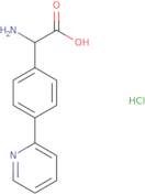 2-Amino-2-[4-(2-pyridyl)phenyl]acetic acid hydrochloride
