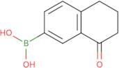 (8-Oxo-6,7-dihydro-5H-naphthalen-2-yl)boronic acid