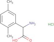 2-amino-2-(2,5-dimethylphenyl)acetic acid hcl