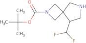 tert-Butyl 5-(difluoromethyl)-2,7-diazaspiro[3.4]octane-2-carboxylate