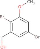 (2,5-Dibromo-3-methoxyphenyl)methanol