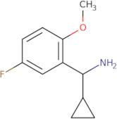 1-Cyclopropyl-1-(5-fluoro-2-methoxyphenyl)methanamine