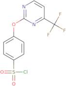 4-{[4-(Trifluoromethyl)pyrimidin-2-yl]oxy}benzenesulfonyl chloride