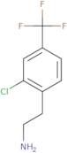 2-[2-Chloro-4-(trifluoromethyl)phenyl]ethan-1-amine