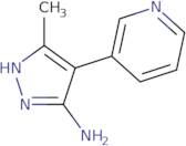 5-Methyl-4-(pyridin-3-yl)-1H-pyrazol-3-amine