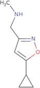 1-(5-Cyclopropyl-3-isoxazolyl)-N-methylmethanamine