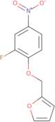 2-[(2-Fluoro-4-nitrophenoxy)methyl]furan