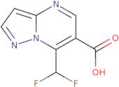 7-(Difluoromethyl)pyrazolo[1,5-a]pyrimidine-6-carboxylic acid