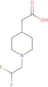 2-[1-(2,2-Difluoroethyl)piperidin-4-yl]acetic acid