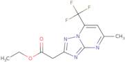 Ethyl [5-methyl-7-(trifluoromethyl)[1,2,4]triazolo[1,5-a]pyrimidin-2-yl]acetate