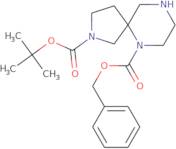 6-o-Benzyl 2-o-tert-Butyl 2,6,9-Triazaspiro[4.5]decane-2,6-dicarboxylate