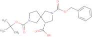 2-[(Benzyloxy)carbonyl]-7-[(tert-butoxy)carbonyl]-2,7-diazaspiro[4.4]nonane-4-carboxylic acid