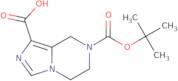 7-[(tert-butoxy)carbonyl]-5H,6H,7H,8H-imidazo[1,5-a]pyrazine-1-carboxylic acid