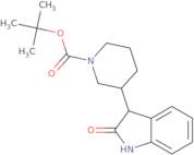 tert-Butyl 3-(2-Oxo-1,3-dihydroindol-3-yl)piperidine-1-carboxylate
