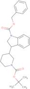 Benzyl 3-(1-(tert-Butoxycarbonyl)piperidin-3-yl)indoline-1-carboxylate