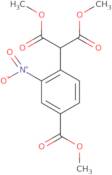 1,3-Dimethyl 2-[4-(methoxycarbonyl)-2-nitrophenyl]propanedioate