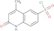 2-Hydroxy-4-methyl-6-quinolinesulfonyl chloride