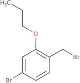 4-Bromo-1-(bromomethyl)-2-propoxybenzene