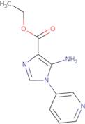 Ethyl 5-amino-1-(pyridin-3-yl)-1H-imidazole-4-carboxylate