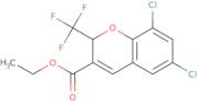 Ethyl 6,8-dichloro-2-(trifluoromethyl)-2H-chromene-3-carboxylate