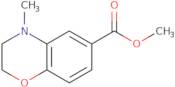 Methyl 4-methyl-3,4-dihydro-2H-1,4-benzoxazine-6-carboxylate