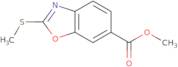 Methyl 2-(methylthio)benzo[d]oxazole-6-carboxylate