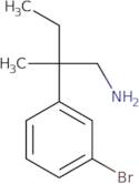 2-(3-Bromophenyl)-2-methylbutan-1-amine