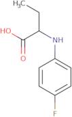 2-((4-Fluorophenyl)amino)butanoic acid