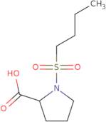 1-(Butane-1-sulfonyl)pyrrolidine-2-carboxylic acid