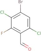 4-Bromo-2,5-dichloro-6-fluorobenzaldehyde