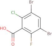 3,5-Dibromo-2-chloro-6-fluorobenzoic acid