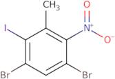 1,5-Dibromo-2-iodo-3-methyl-4-nitrobenzene