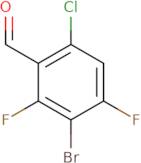 3-Bromo-2,4-difluoro-6-chlorobenzaldehyde