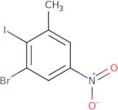 1-Bromo-2-iodo-3-methyl-5-nitrobenzene