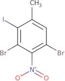 1,3-Dibromo-4-iodo-5-methyl-2-nitrobenzene