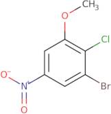 3-Bromo-2-chloro-5-nitroanisole