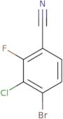 4-Bromo-3-chloro-2-fluorobenzonitrile
