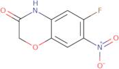 6-Fluoro-7-nitro-3,4-dihydro-2H-1,4-benzoxazin-3-one