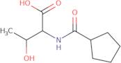 2-(Cyclopentylformamido)-3-hydroxybutanoic acid