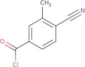 4-Cyano-3-methylbenzoyl chloride