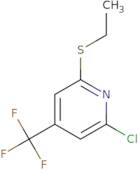 2-Chloro-6-ethylthio-4-(trifluoromethyl)-pyridine